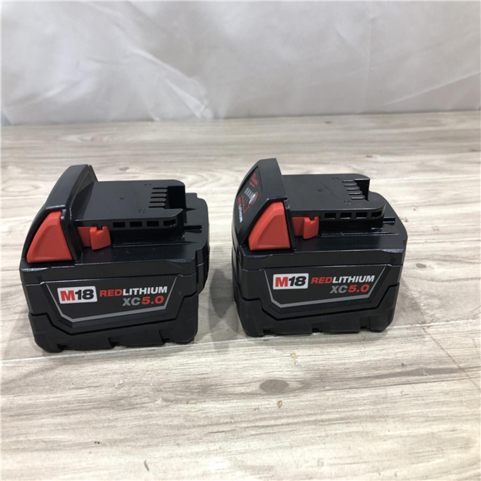 AS-IS Milwaukee 18-Volt Lithium-Ion XC Starter Kit