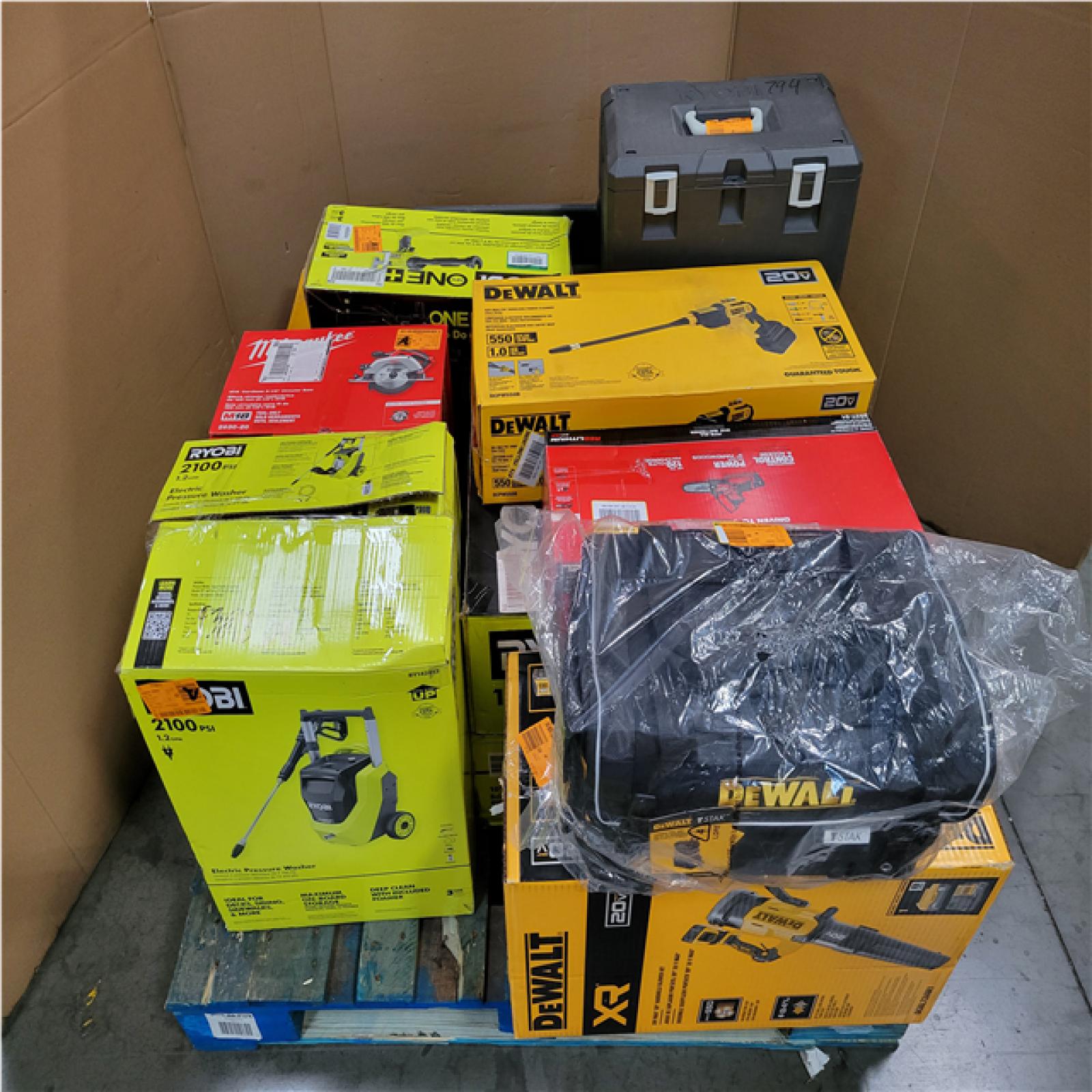 CALIFORNIA AS-IS TOOL PALLET