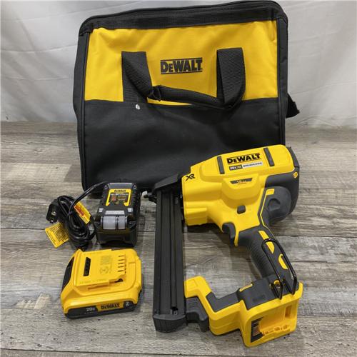AS-IS DEWALT 20V MAX XR Lithium-Ion Cordless 18-Gauge Narrow Crown Stapler Kit