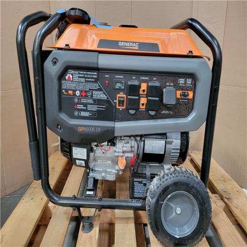 CALIFORNIA AS-IS GENERAC GENERATOR