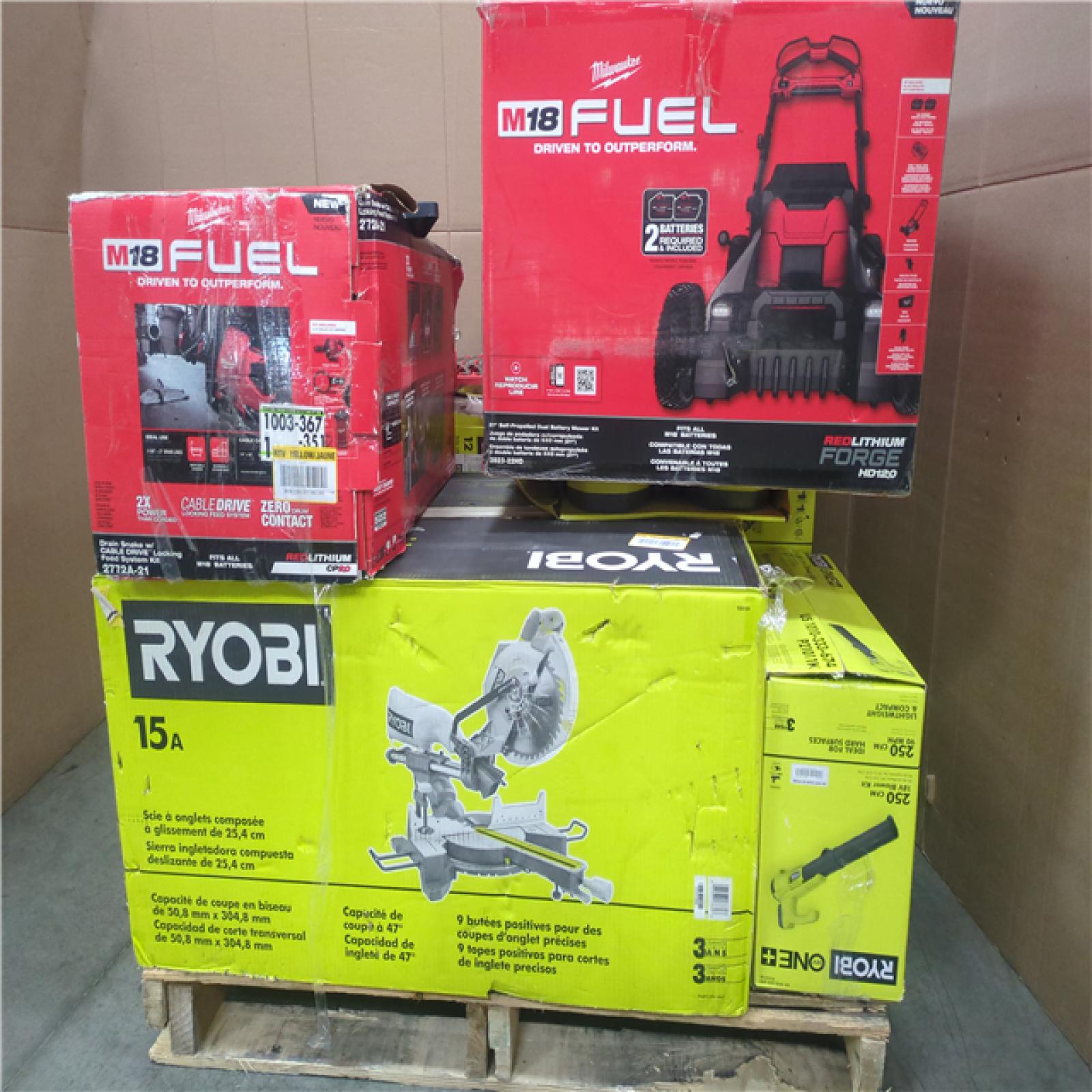 CALIFORNIA AS-IS TOOL PALLET