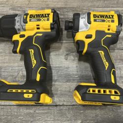 AS-IS DEWALT 20V XR Lithium-Ion Cordless 2-Tool Combo Kit