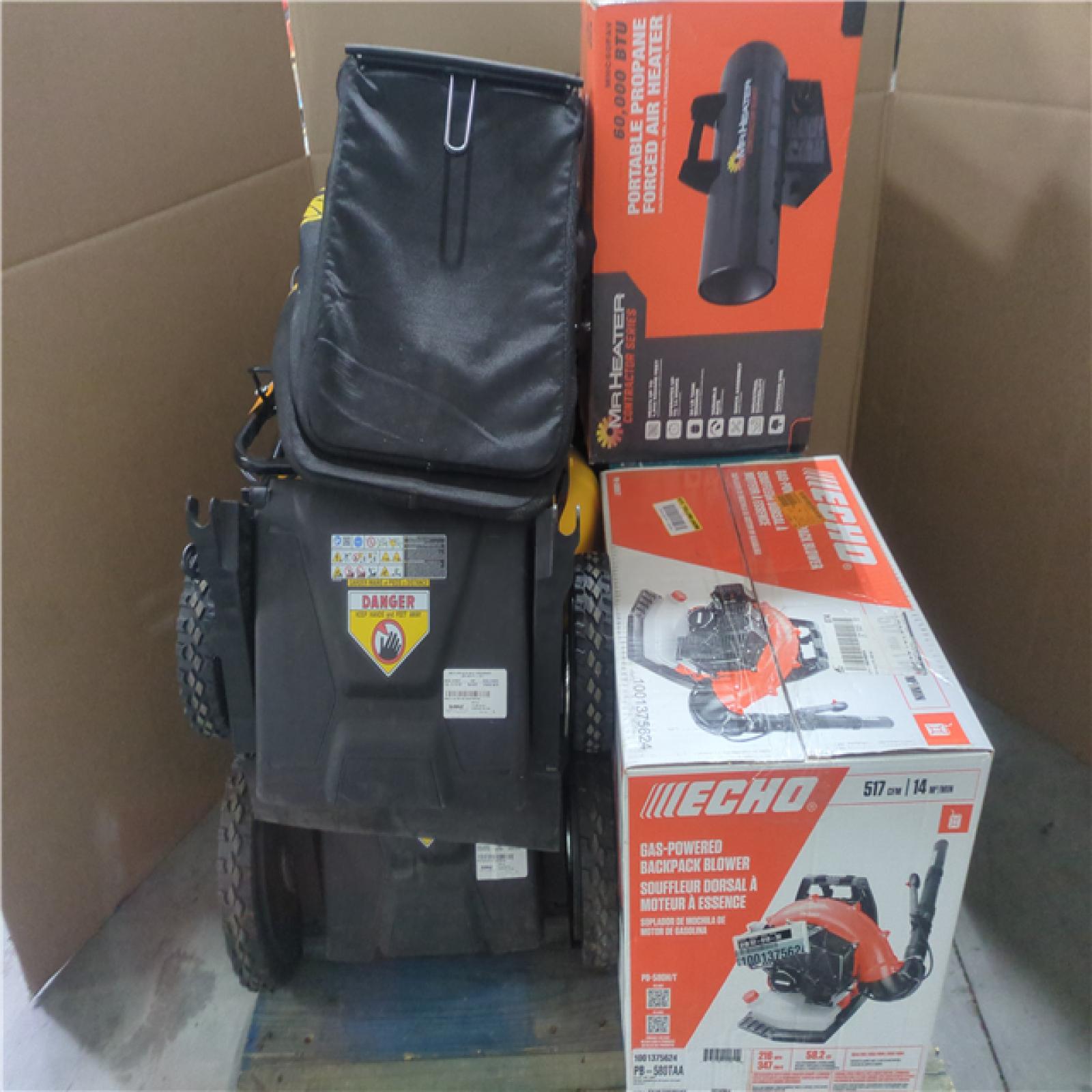 CALIFORNIA AS-IS OUTDOOR POWER EQUIPMENT
