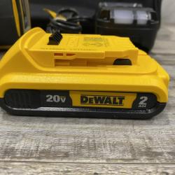 AS-IS DEWALT 20V MAX XR 16-Gauge Electric Cordless Angled Finishing Nailer Kit