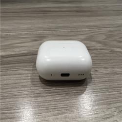 AS-IS Apple AirPods Pro (2nd Generation) with the USB-C MagSafe Charging Case