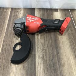 AS-IS Milwaukee  FUEL 18-Volt Lithium-Ion Brushless Cordless 4-1/2 in./6 in. Braking Grinder with Paddle Switch (Tool-Only)