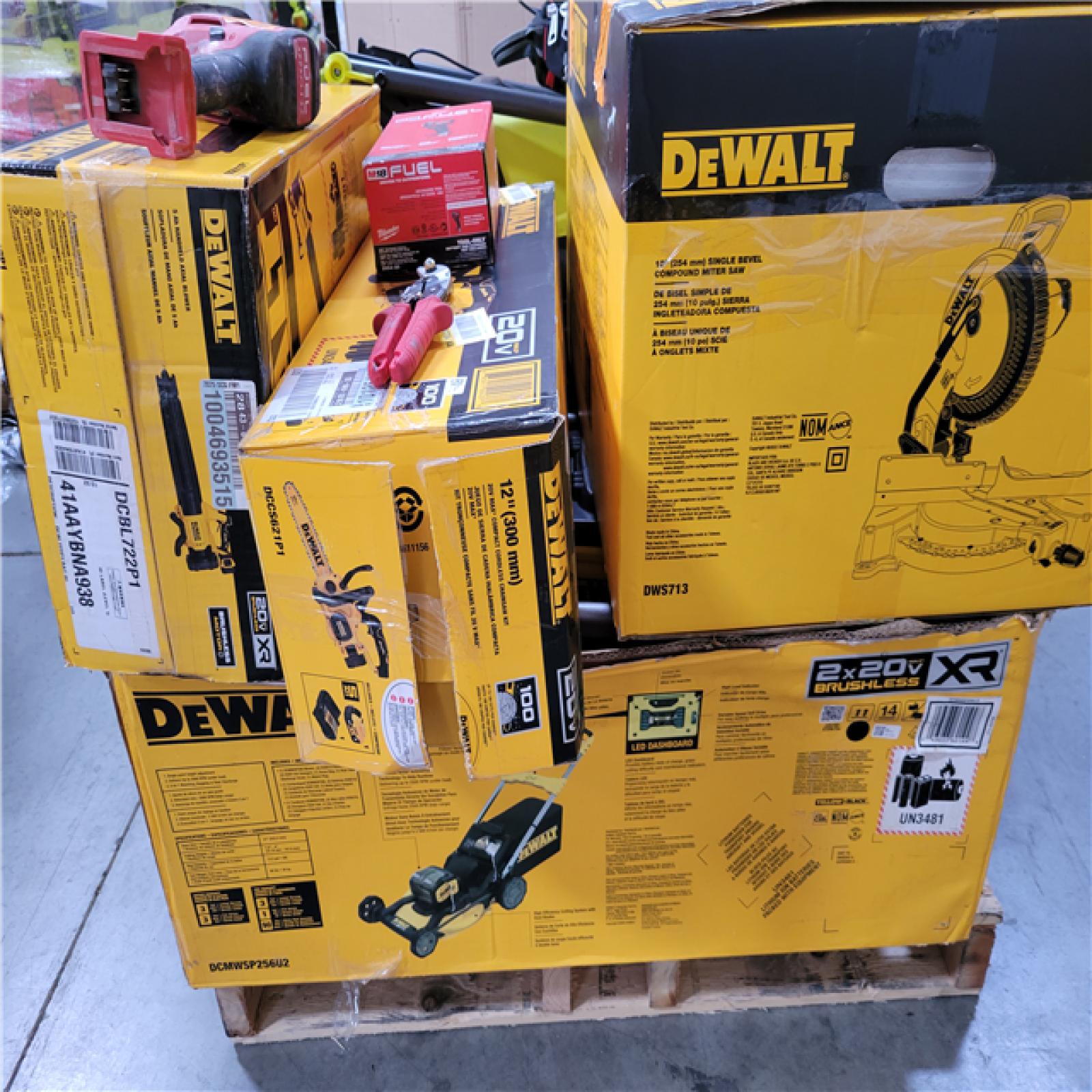 CALIFORNIA AS-IS TOOL PALLET