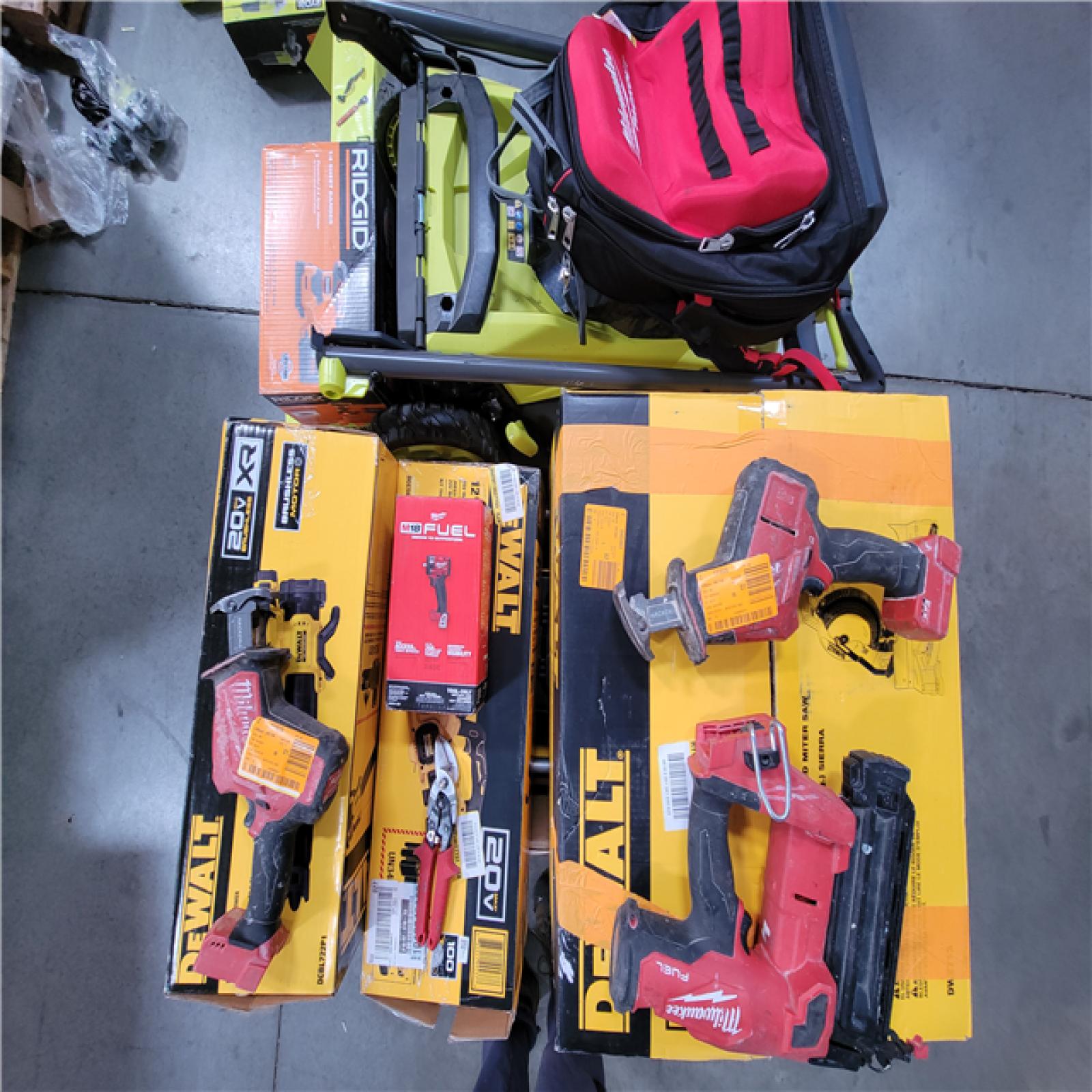 CALIFORNIA AS-IS TOOL PALLET