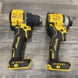 AS-IS DEWALT ATOMIC 20-Volt MAX Lithium-Ion Cordless Combo Kit