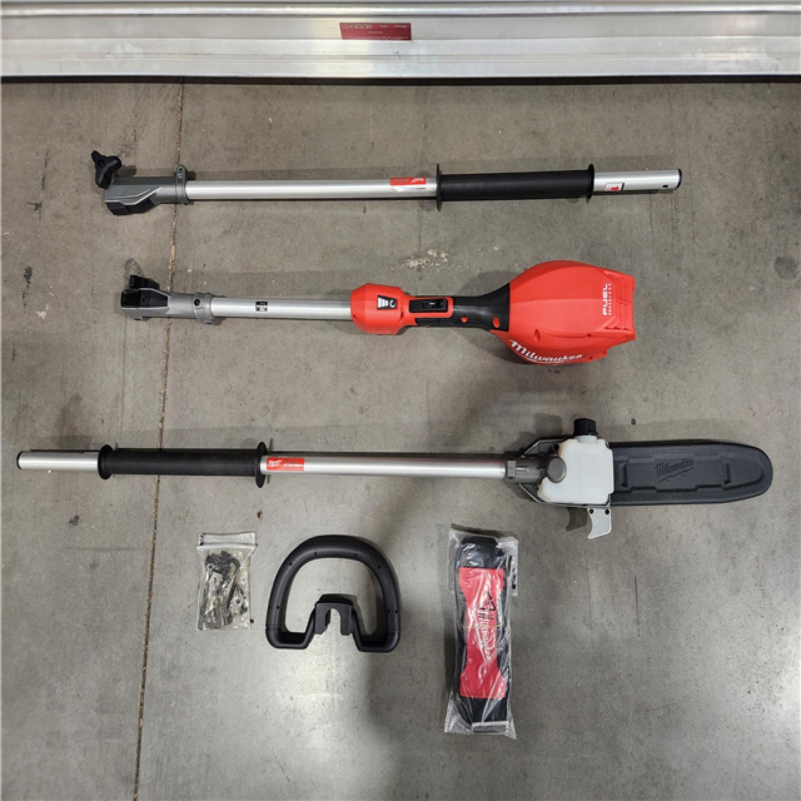 AS-IS- Milwaukee FUEL 18V 10 in. Brushless Cordless Battery Powered Pole Saw with QUIK-LOK Attachment Capability (Tool-Only)