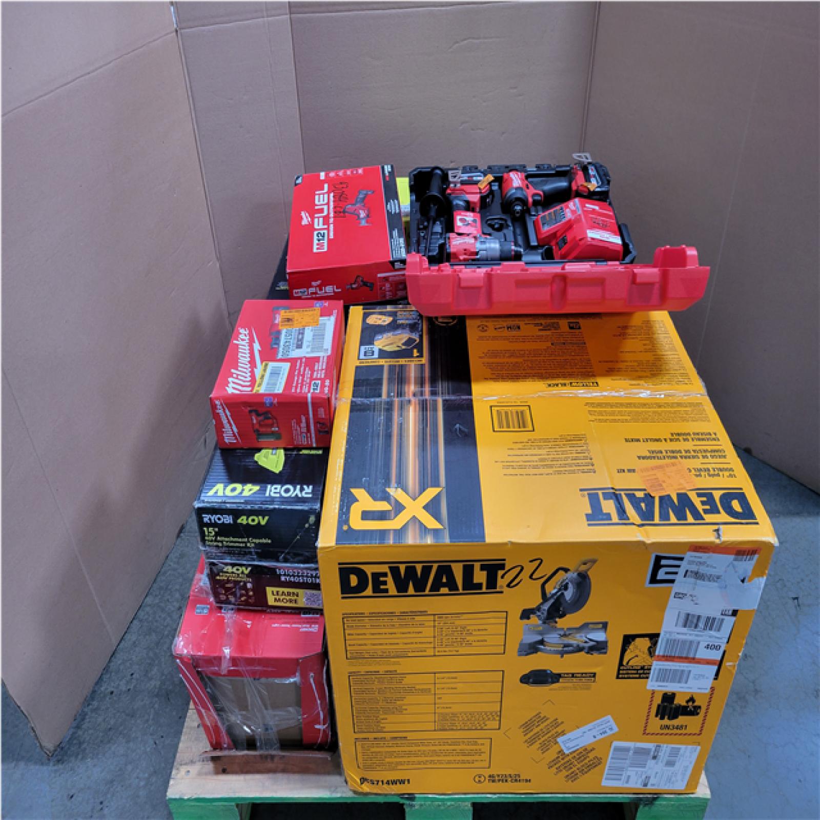 CALIFORNIA AS-IS TOOL PALLET