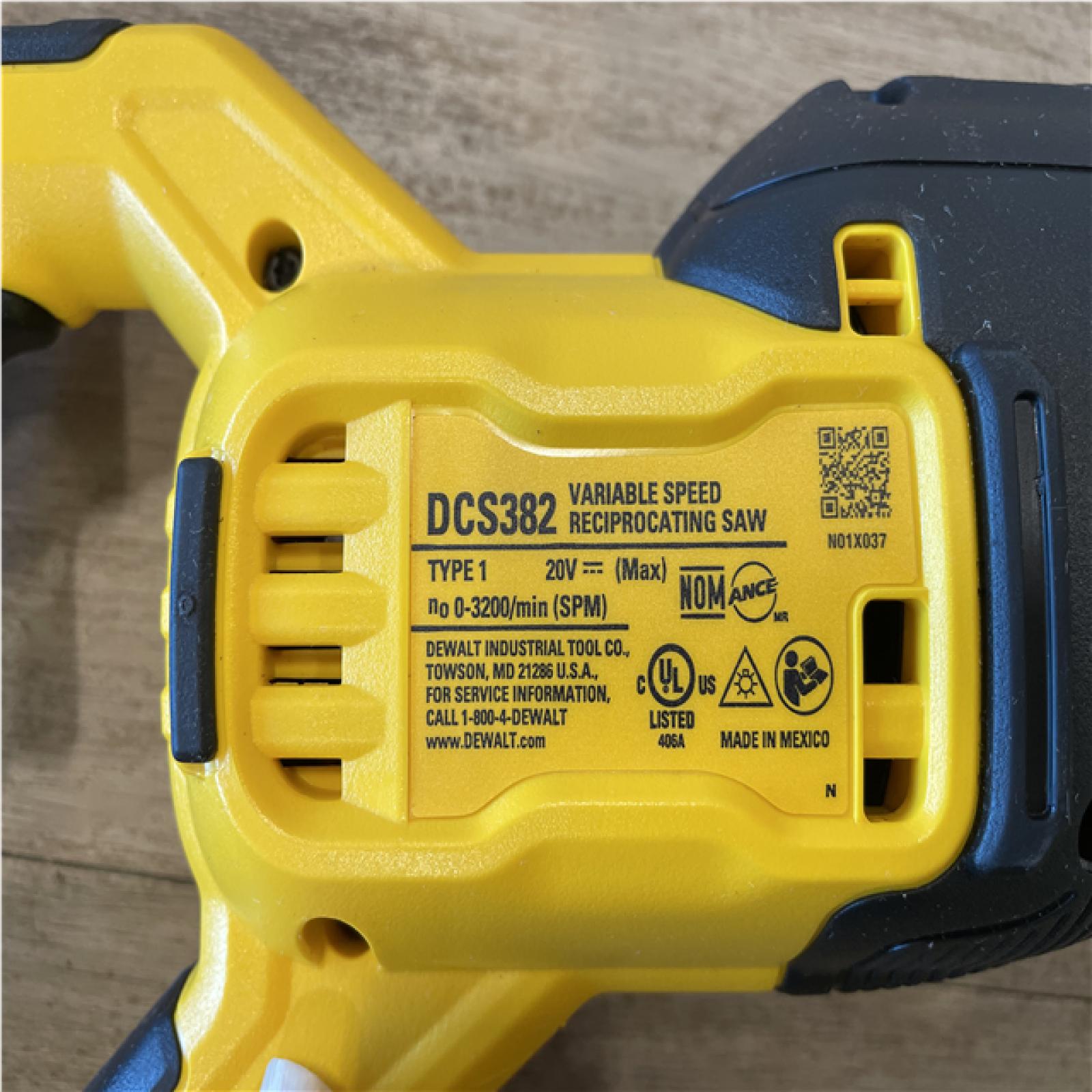 AS-IS DEWALT 20V MAX Cordless Brushless Reciprocating Saw (Tool Only)