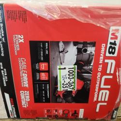 Phoenix NEW Milwaukee M18 FUEL 18-Volt Lithium-Iron Cordless Plumbing Drain Snake Auger Kit with w/ CABLE DRIVE & 5/16 in. x 35 ft. Cable (SEALED)