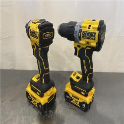 AS-IS - DEWALT 20V MAX XR Hammer Drill and ATOMIC Impact Driver Cordless Combo Kit (2 Tool)