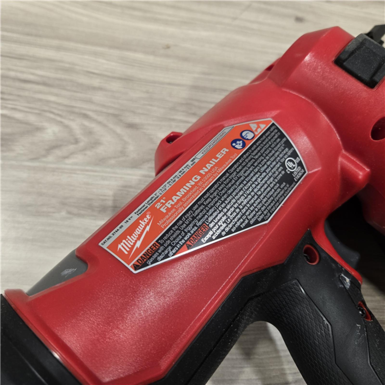 AS-IS Milwaukee 2744-20 M18 FUEL 18V Cordless Framing Nailer (Tool-Only)