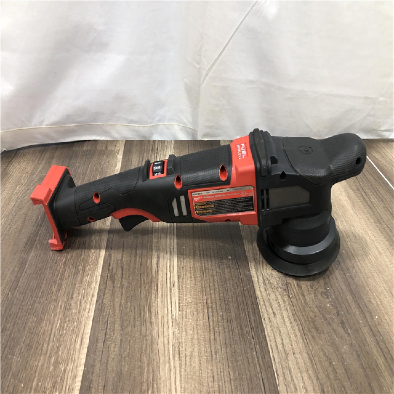 AS-IS Milwaukee FUEL18V Lithium-Ion Brushless Cordless 15MM DA Polisher (Tool-Only)