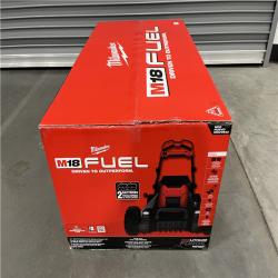 NEW - Milwaukee 18 FUEL Brushless Cordless 21 in. Walk Behind Dual Battery Self-Propelled Mower Kit