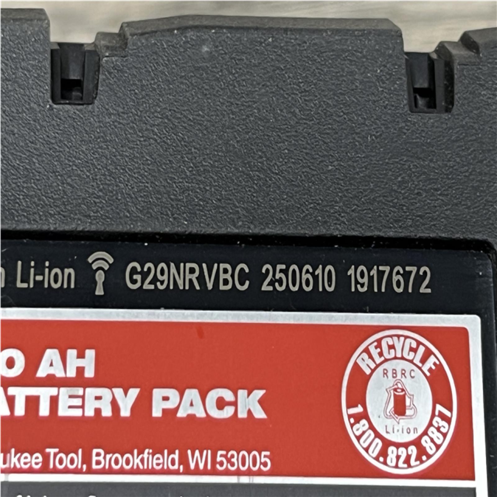 AS-IS Milwaukee 18-Volt Lithium-Ion XC Extended Capacity 5.0 Ah Battery Pack (2-Pack)