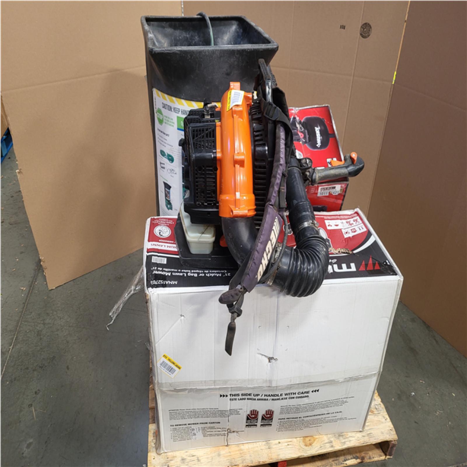 CALIFORNIA AS-IS OUTDOOR POWER EQUIPMENT