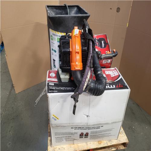 CALIFORNIA AS-IS OUTDOOR POWER EQUIPMENT