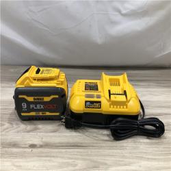 AS-IS FLEXVOLT 20V/60V MAX Lithium-Ion 9. 0 Ah Battery Pack and Charger Starter Kit