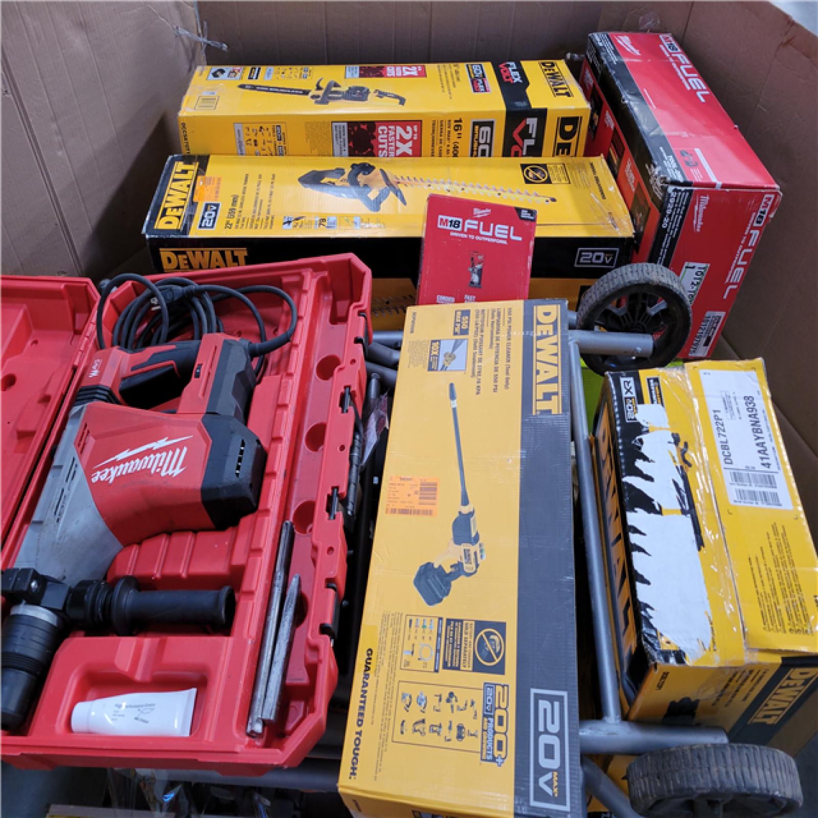 CALIFORNIA AS-IS TOOL PALLET