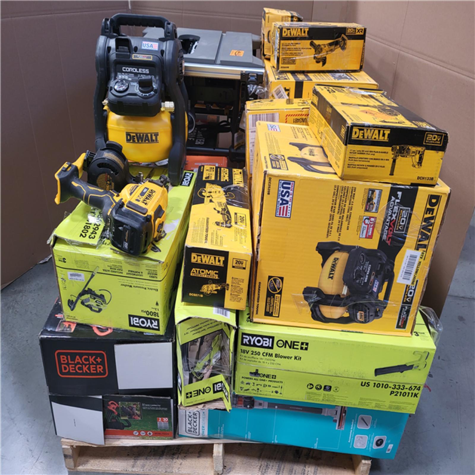 CALIFORNIA AS-IS TOOL PALLET