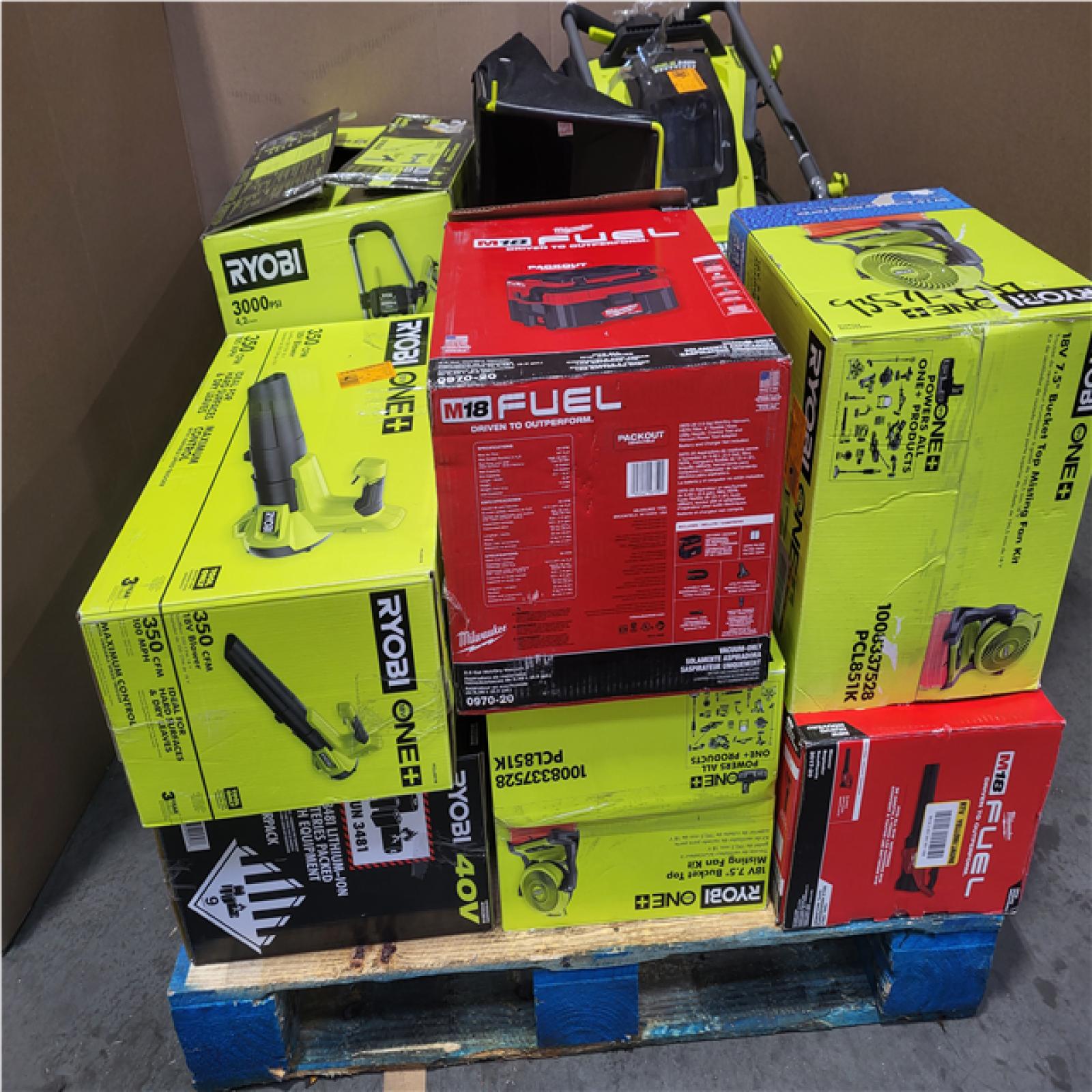 CALIFORNIA AS-IS TOOL PALLET