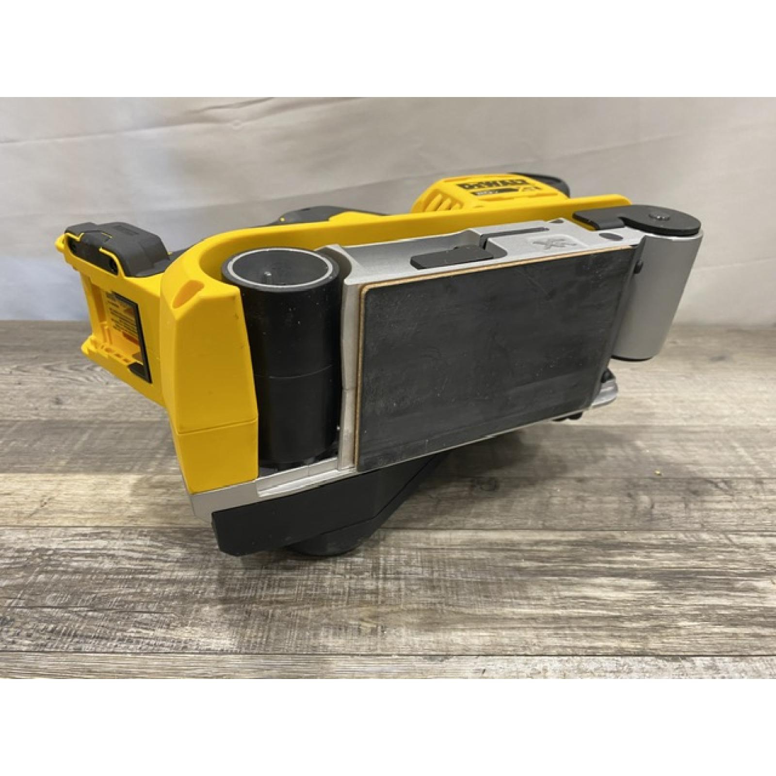 AS-IS DEWALT 20V MAX* XR Brushless Cordless Belt Sander (Tool-Only)