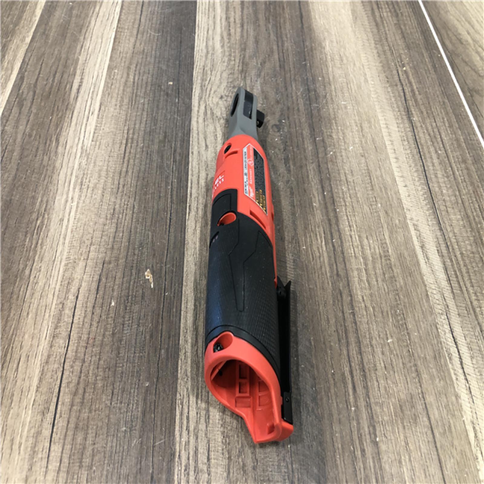 AS-IS Milwaukee FUEL 12-Volt Lithium-Ion Brushless Cordless High Speed 3/8 in. Ratchet (Tool-Only)