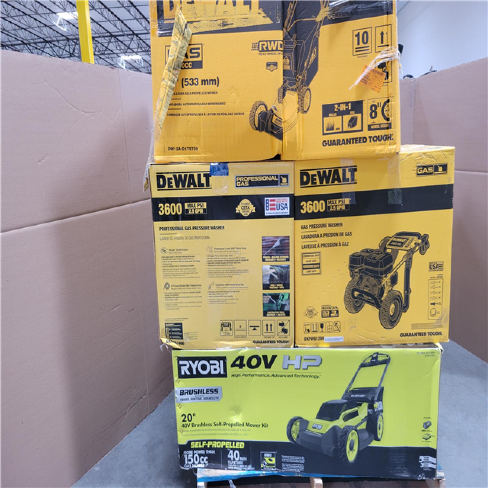 CALIFORNIA AS-IS OUTDOOR POWER EQUIPMENT