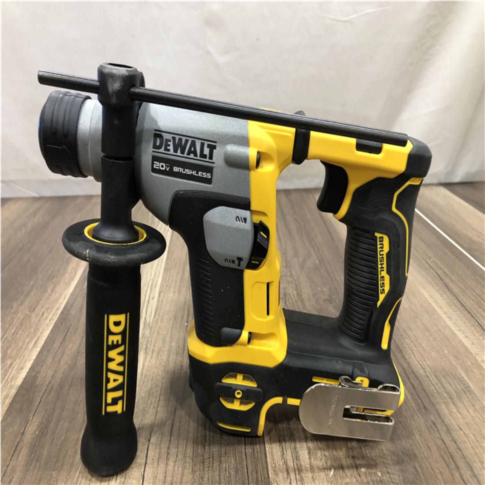 AS-IS DEWALT ATOMIC 20V MAX Cordless Brushless Ultra-Compact 5/8 in. SDS Plus Hammer Drill (Tool Only)
