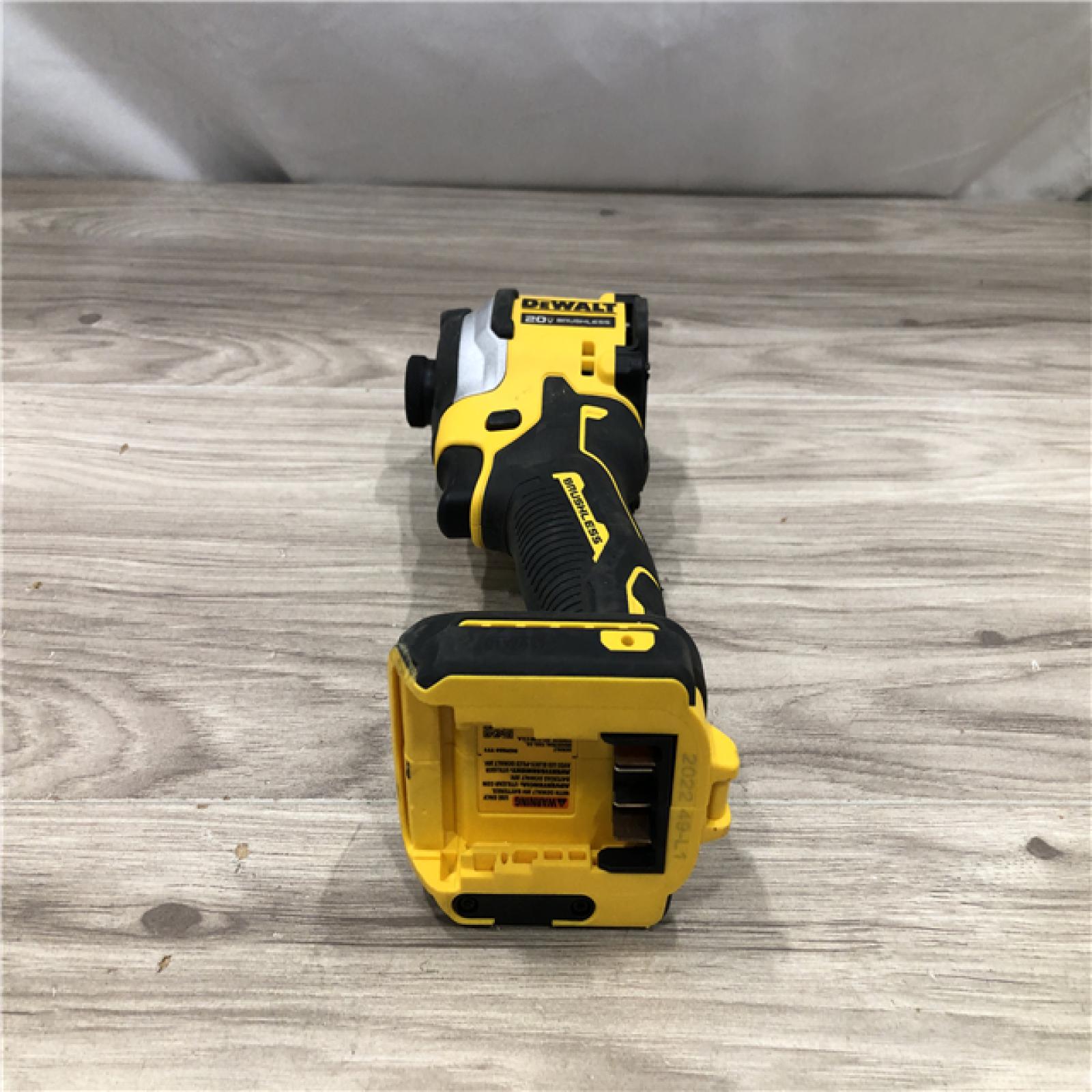 AS-IS DeWalt DCF850B 20V Cordless Brushless Compact 1/4 Impact Driver (Tool Only)