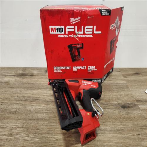 Phoenix Location Appears NEW Milwaukee M18 FUEL 18-Volt Lithium-Ion Brushless Cordless Gen II 16-Gauge Angled Finish Nailer (Tool-Only)