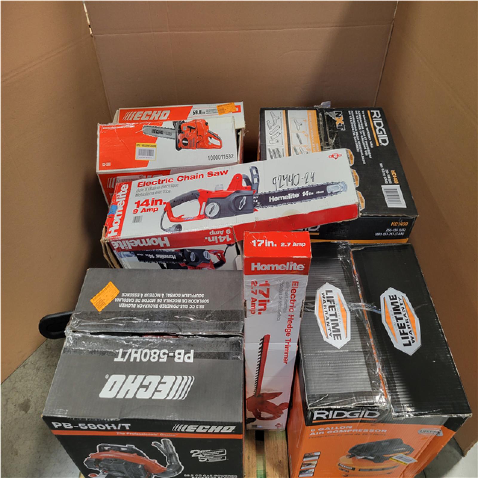 CALIFORNIA AS-IS OUTDOOR POWER EQUIPMENT