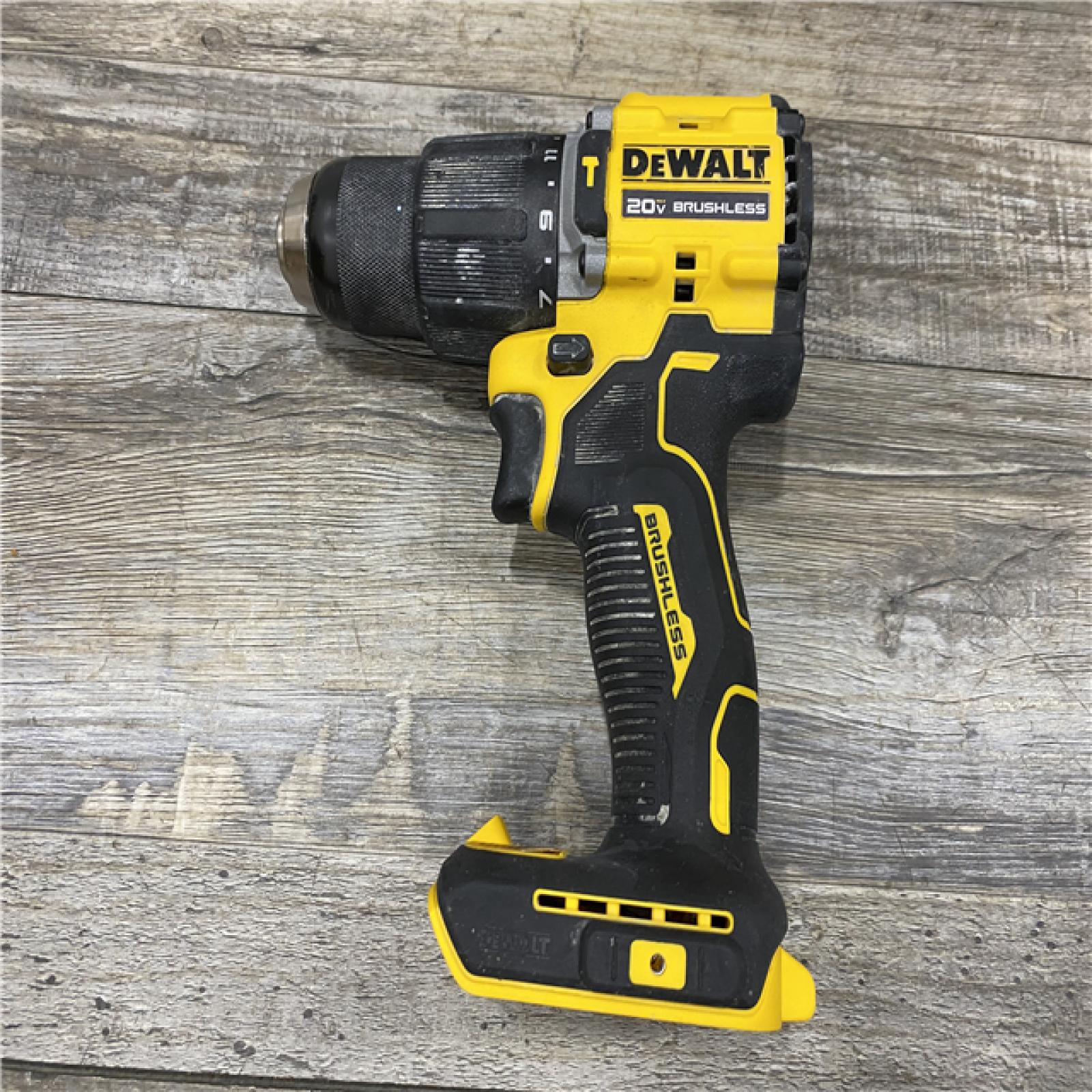 AS-IS DEWALT ATOMIC 20V Lithium-Ion Cordless 1/2 in. Hammer Drill Kit