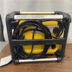 AS-IS DEWALT Electric Pressure Washer  2100 PSI  Jobsite Power Washer DWPW2100