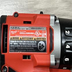 AS-IS Milwaukee M18 18V Lithium-Ion Brushless Cordless Compact Drill/Impact Combo Kit