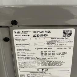 DALLAS LOCATION - JOHNSON CONTROLS RES SPLIT HP 14.3 SHEER 4.0 TON R410A