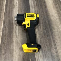AS-IS DEWALT 20V MAX Cordless Compact Heat Gun with Flat and Hook Nozzle Attachments