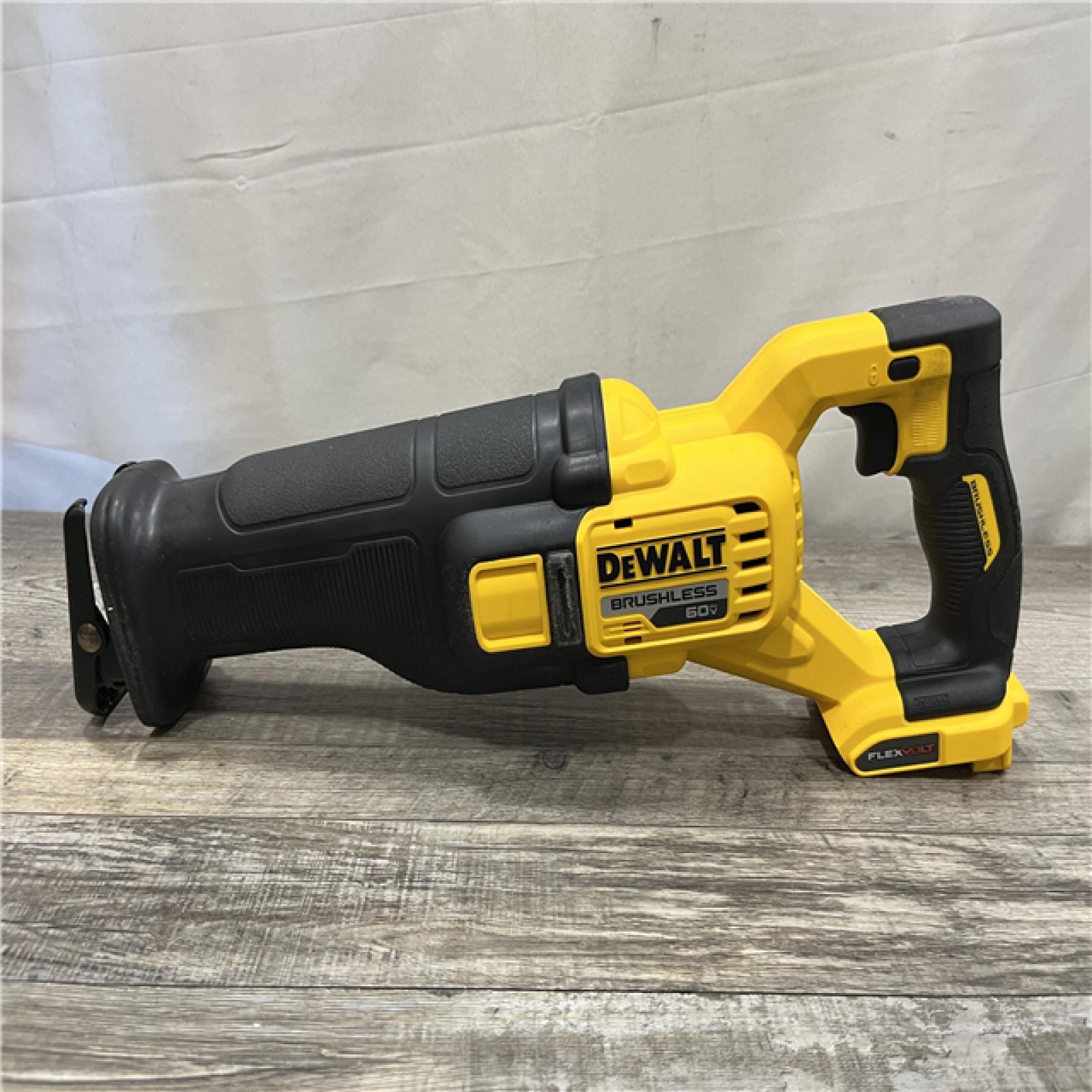AS-IS DEWALT FLEXVOLT 60V MAX Cordless Brushless Reciprocating Saw (Tool Only)
