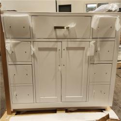 Phoenix Location Altair Ivy 48 in. Bath Vanity in White