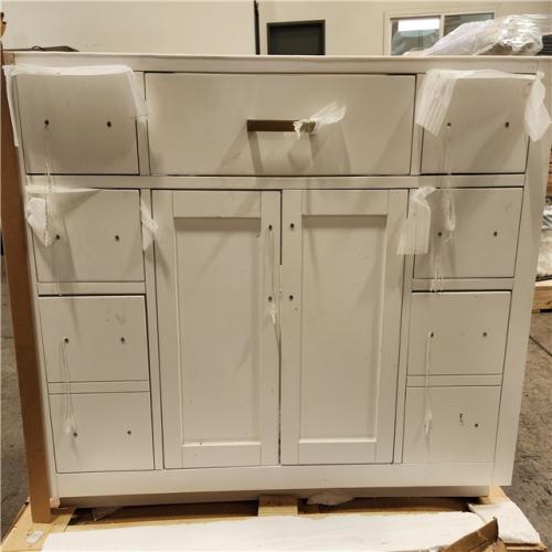 Phoenix Location Altair Ivy 48 in. Bath Vanity in White