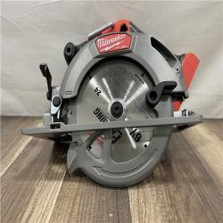 AS-IS Milwaukee FUEL 18V Lithium-Ion Brushless Cordless 6-1/2 in. Circular Saw (Tool-Only)