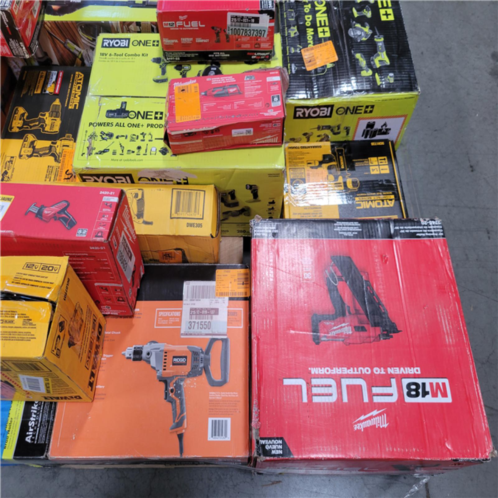 CALIFORNIA AS-IS TOOL PALLET