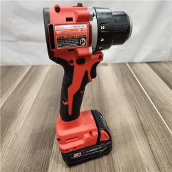 AS-IS Milwaukee M18 Compact Next Gen 1/2 in. Brushless Cordless Drill/Driver Kit (Battery & Charger)