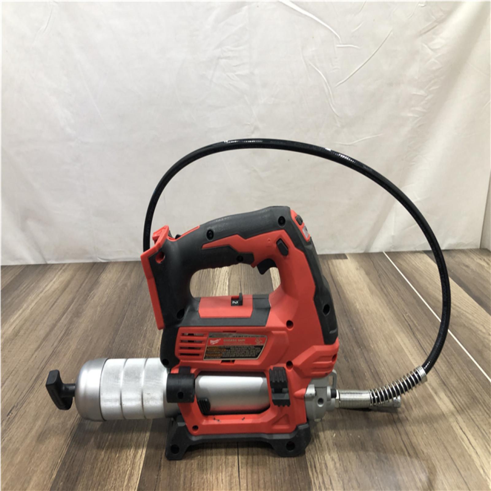 AS-IS - Milwaukee 18V Lithium-Ion Cordless Grease Gun 2-Speed (Tool-Only)