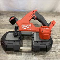 AS-IS Milwaukee FUEL 18V Lithium-Ion Brushless Cordless Compact Bandsaw (Tool-Only)