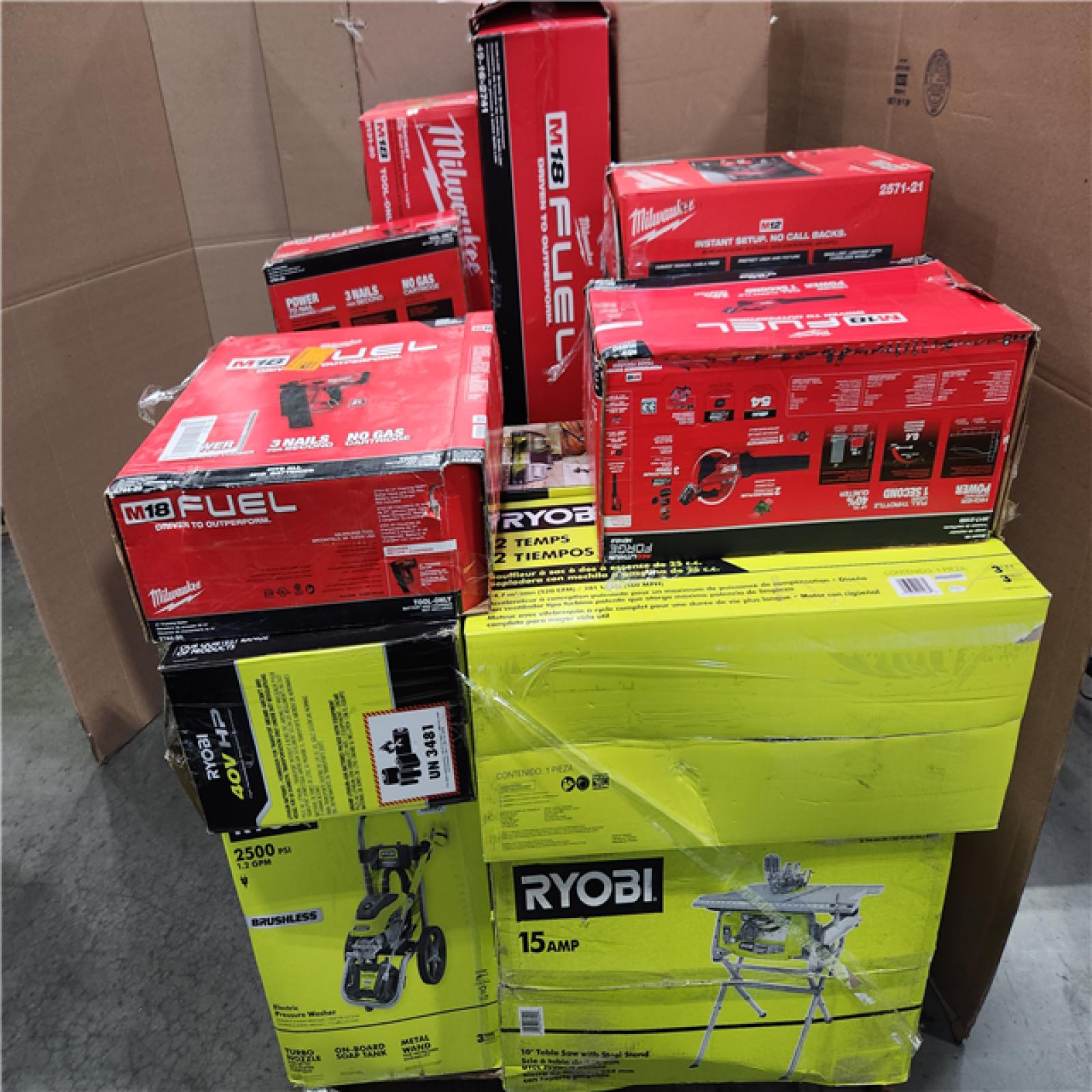 CALIFORNIA AS-IS TOOL PALLET