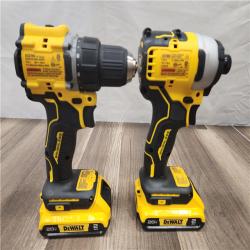 AS-IS- DeWalt 20V MAX ATOMIC Cordless Brushless 4-Tool Combo Kit